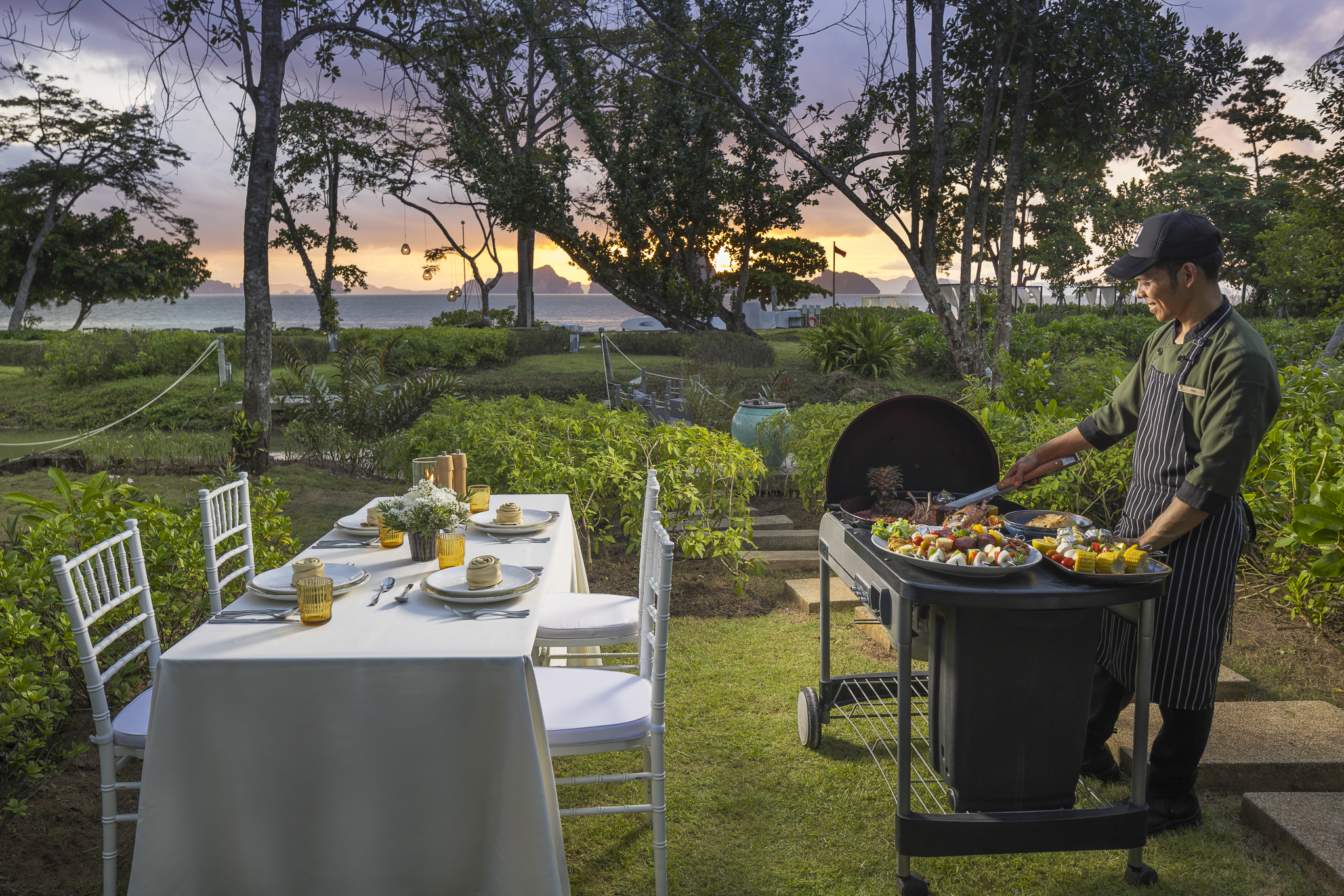 Banyan Tree Krabi - In-Room Barbecue